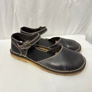 Duckfeet Mols Mary Jane Shoes Womens 11 Leather Crepe Sole Adjustable Strap 42